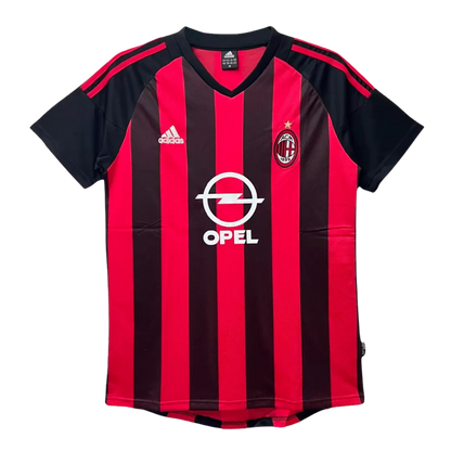Retro 2002/03 AC Milan Home Soccer Jersey