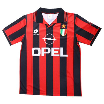 Retro 1996/97 AC Milan Home Soccer Jersey