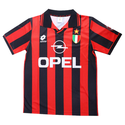 Retro 1996/97 AC Milan Home Soccer Jersey