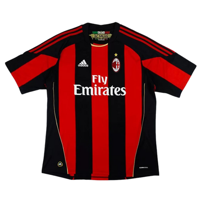 Retro 2010/11 AC Milan Home Soccer Jersey