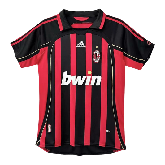 Retro  2006/07 AC Milan Home Soccer Jersey