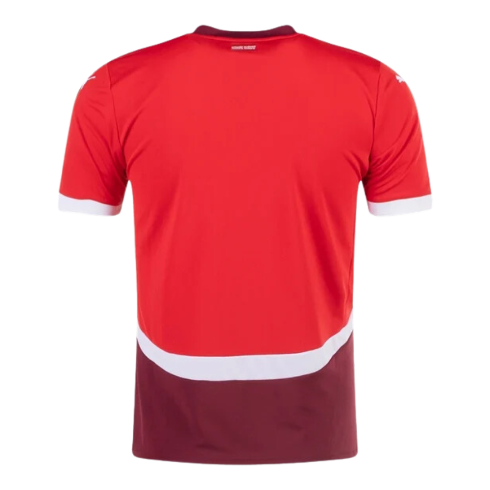 Switzerland Home Soccer Jersey Euro 2024