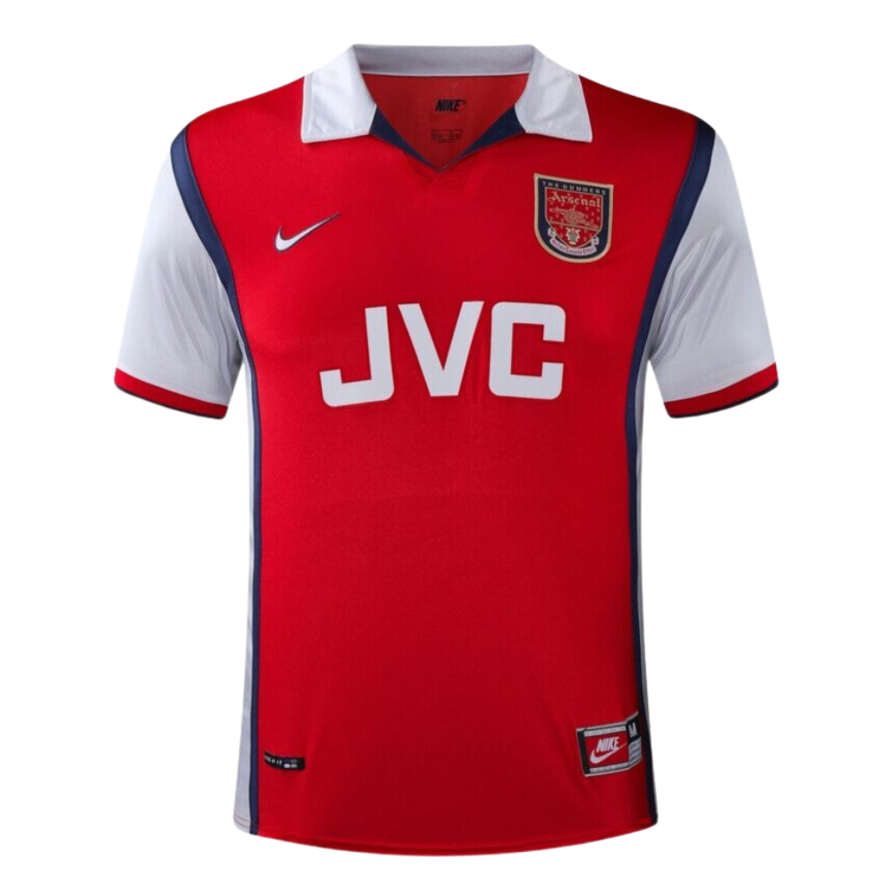 Retro 1998/99 Arsenal Home Soccer Jersey