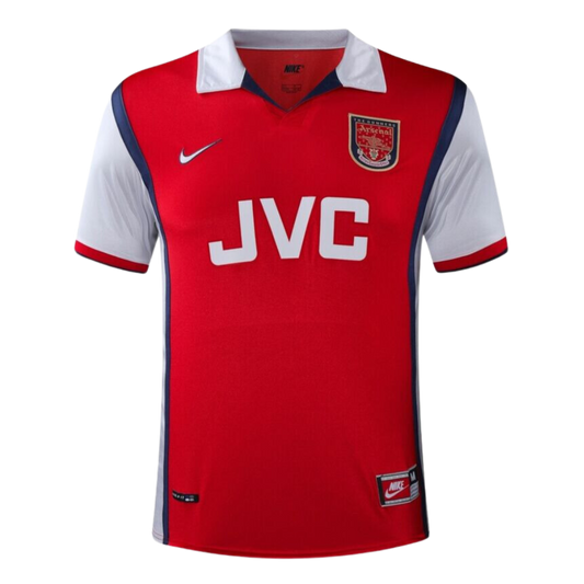 Retro 1998/99 Arsenal Home Soccer Jersey