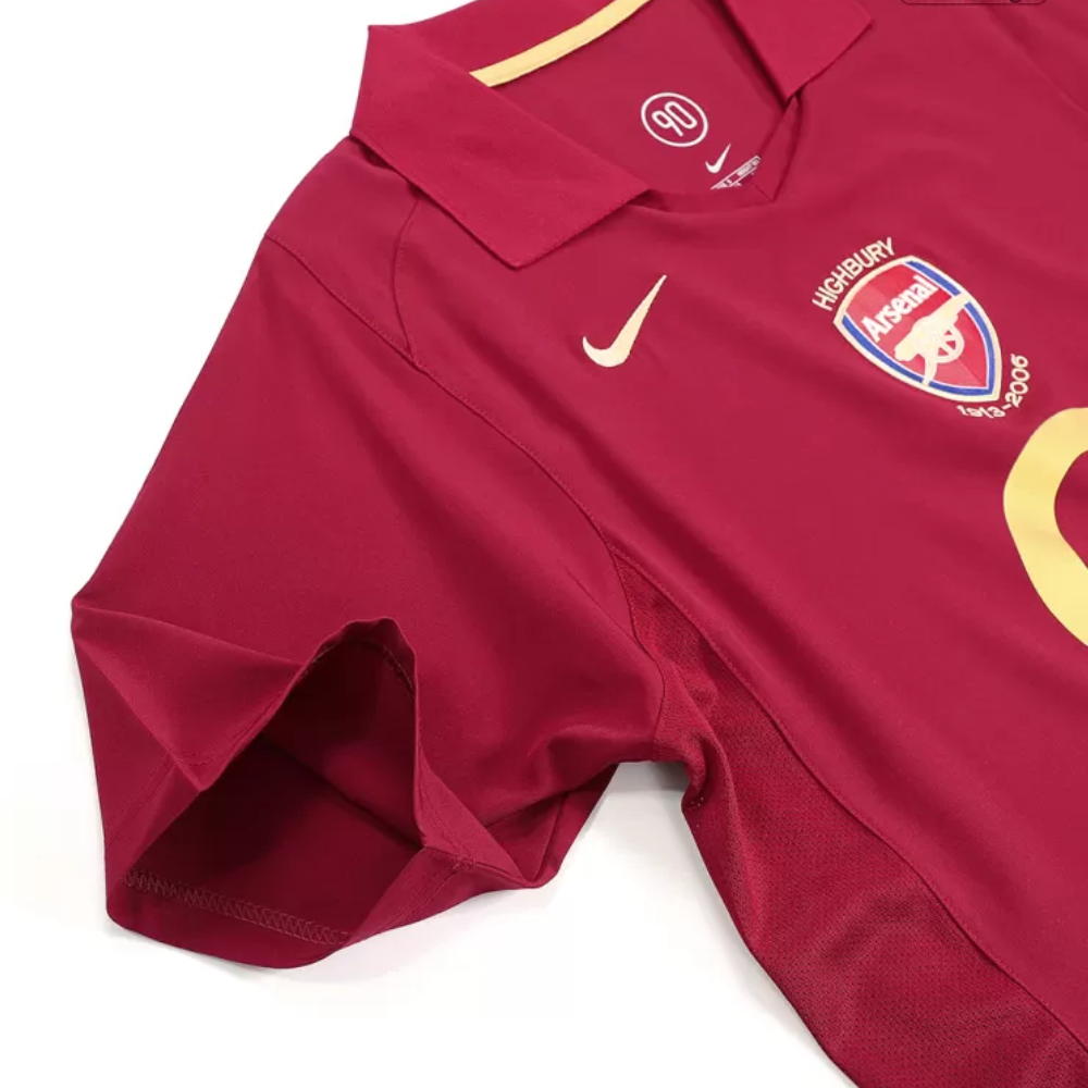 Retro 2005/06 Arsenal Home Soccer Jersey