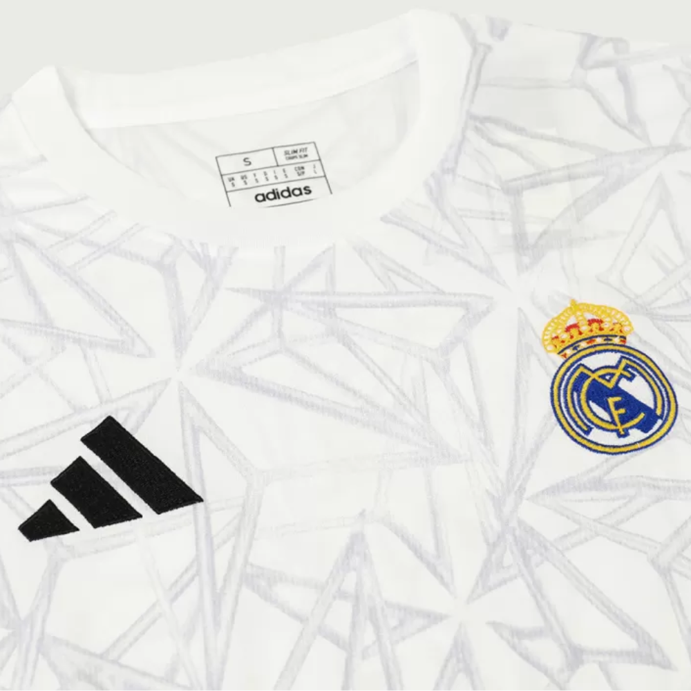 Real Madrid Pre-Match Training Soccer Jersey 2024/25