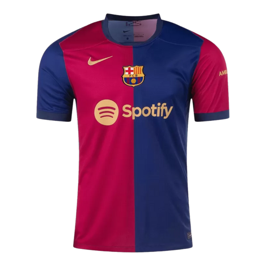LAMINE YAMAL #19 Barcelona Home Soccer Jersey 2024/25