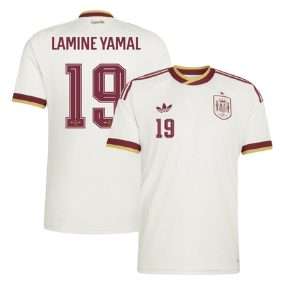 (Ready To Ship) Spain FIFA World Cup 2026 Away LAMINE YAMAL 19 Jersey