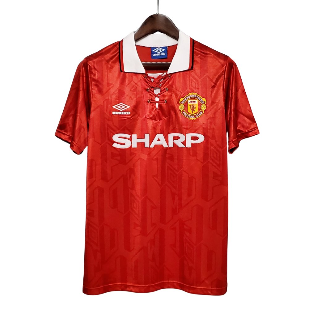 Retro 1992/94 Manchester United Home Soccer Jersey