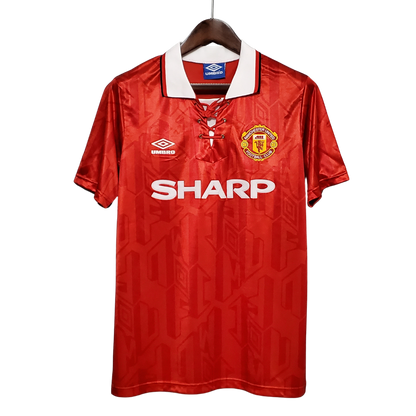 Retro 1992/94 Manchester United Home Soccer Jersey