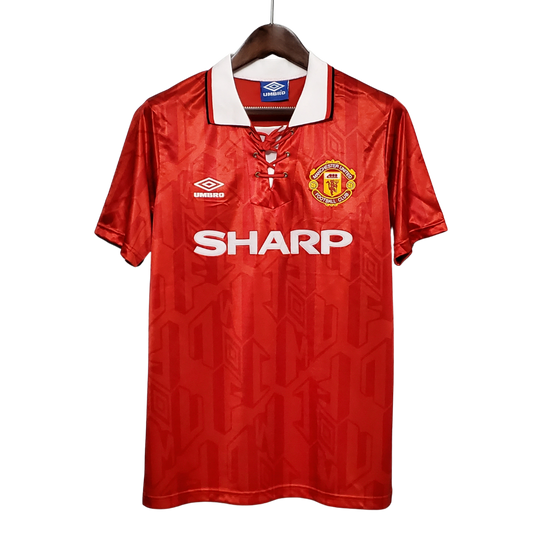 Retro 1992/94 Manchester United Home Soccer Jersey