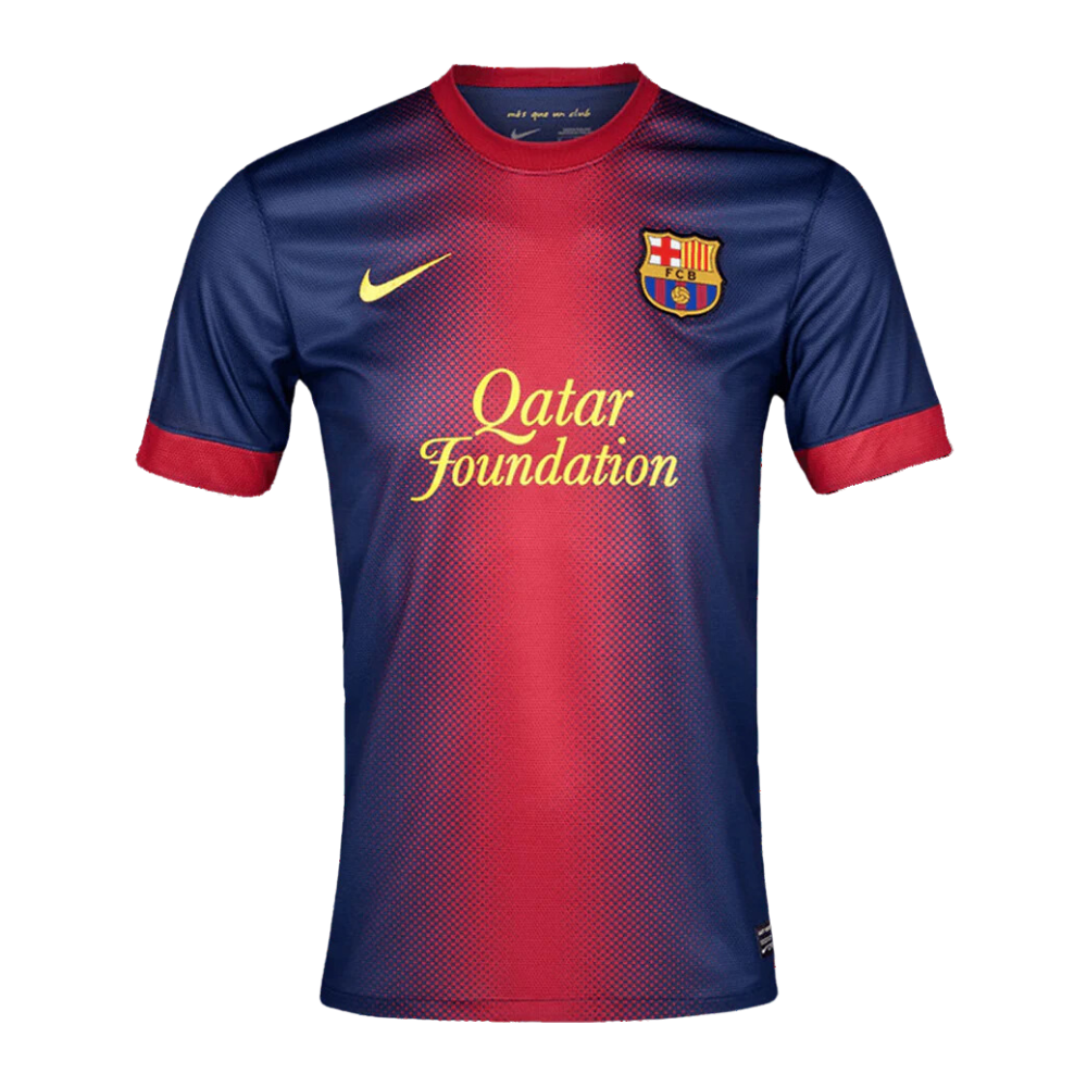 Retro 2012/13 Barcelona Home Soccer Jersey