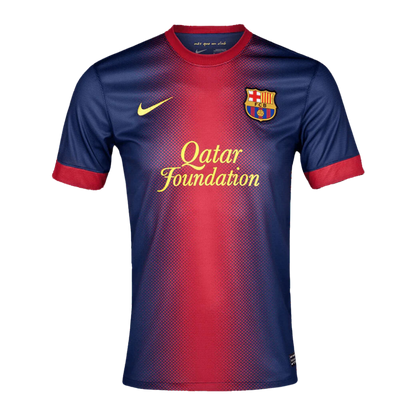 Retro 2012/13 Barcelona Home Soccer Jersey