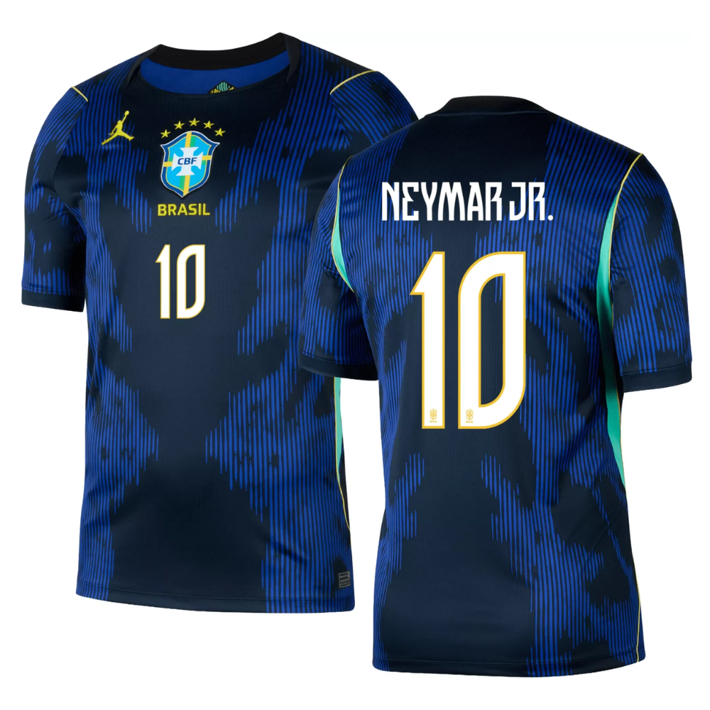 (Ready To Ship) Brazil FIFA World Cup Away NEYMAR JR 10 2026 Jersey
