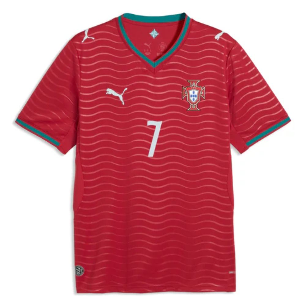 (Ready To Ship) Portugal FIFA World Cup Home Jersey 2026 RONALDO 7