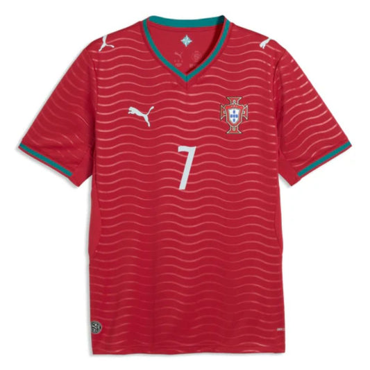(Ready To Ship) Portugal FIFA World Cup Home Jersey 2026 RONALDO 7