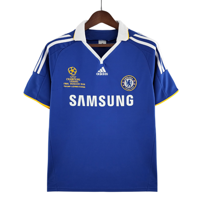Retro 2008 Chelsea UCL Final Home Soccer Jersey