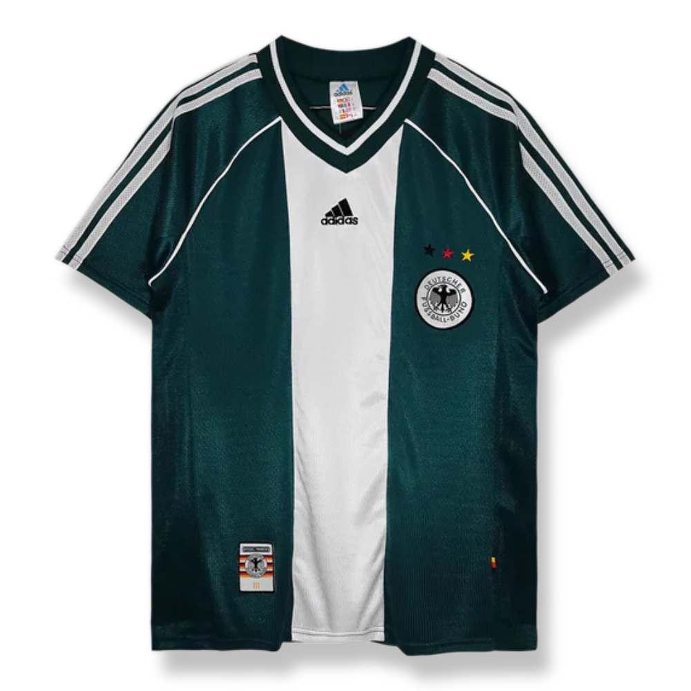 Retro 1998 Germany Away Soccer Jersey