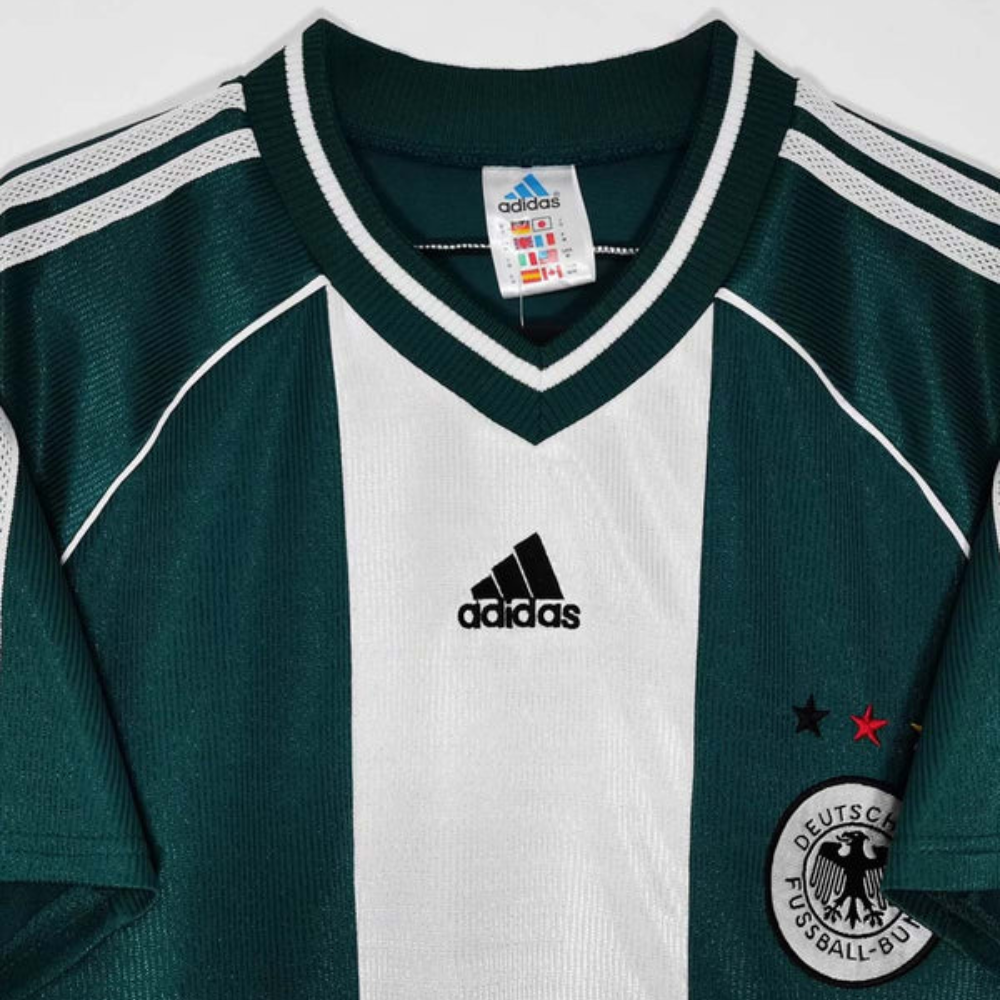 Retro 1998 Germany Away Soccer Jersey