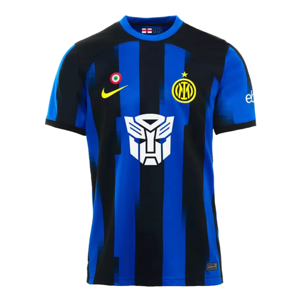 Inter Milan X Transformers Home Soccer Jersey 2023/24