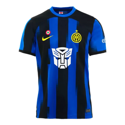 Inter Milan X Transformers Home Soccer Jersey 2023/24