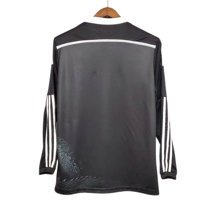 Retro 2014/15 Real Madrid Away Long Sleeve Soccer Jersey