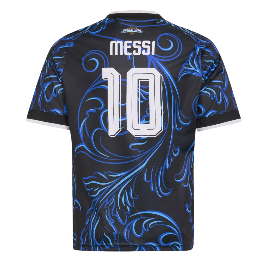 (Ready To Ship) Kids Argentina FIFA World Cup Messi 10 Away Jersey 2026