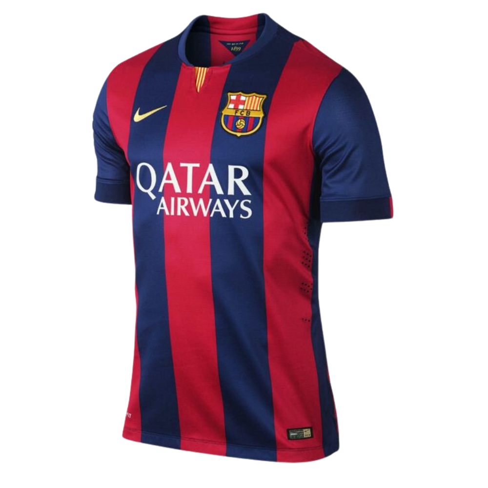 Retro 2014/15 Barcelona Home Soccer Jersey