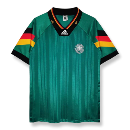 Retro 1992 Germany Away Soccer Jersey