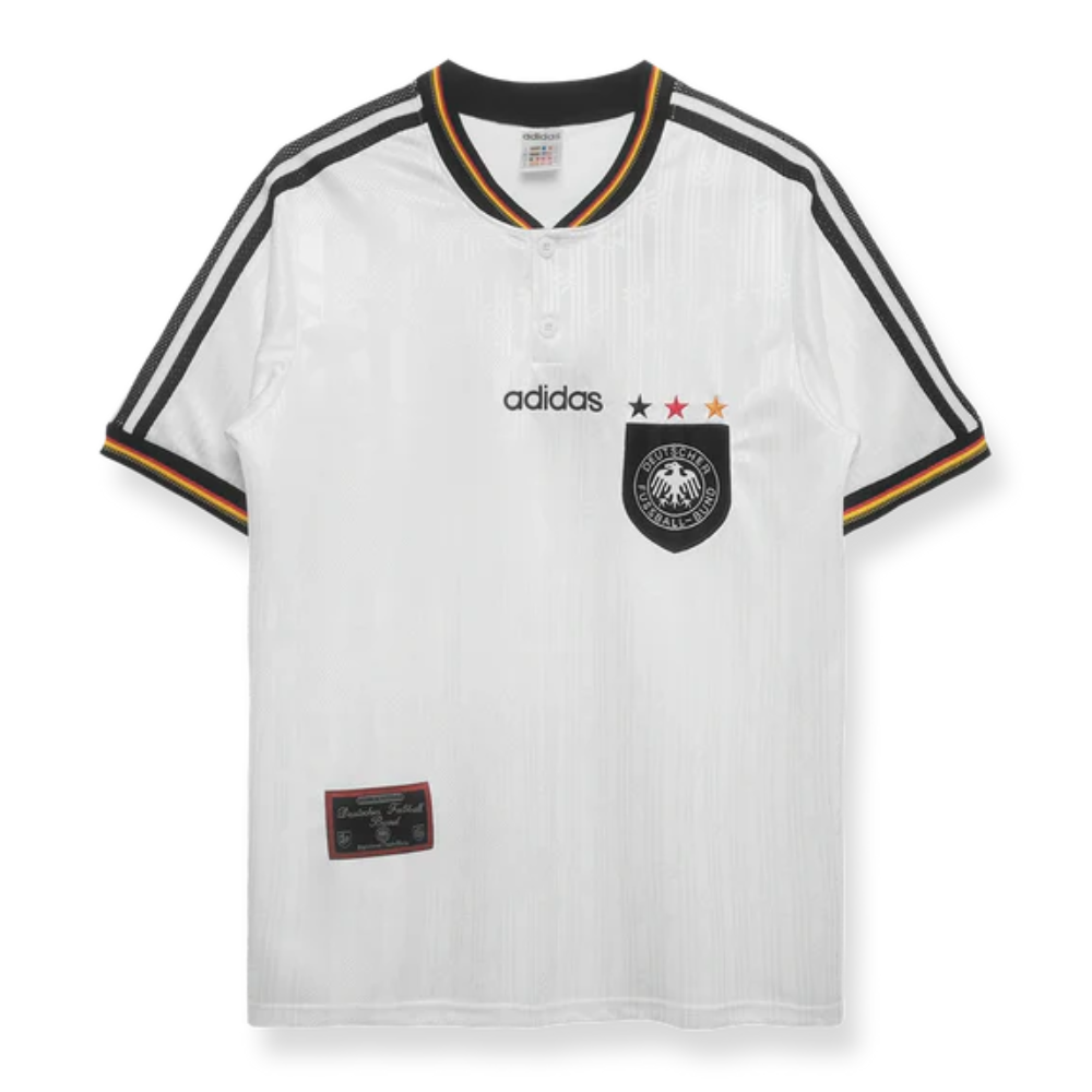 Retro 1996 Germany Home Soccer Jersey