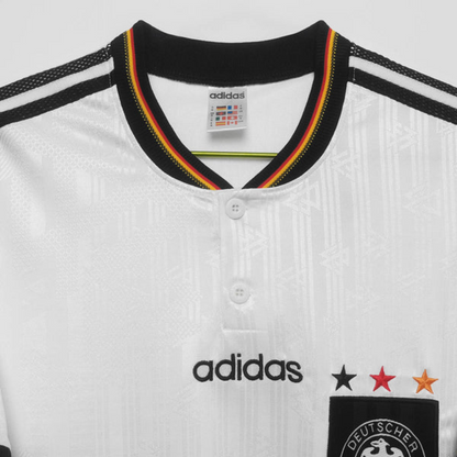 Retro 1996 Germany Home Soccer Jersey