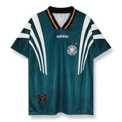 Retro 1996 Germany Away Soccer Jersey