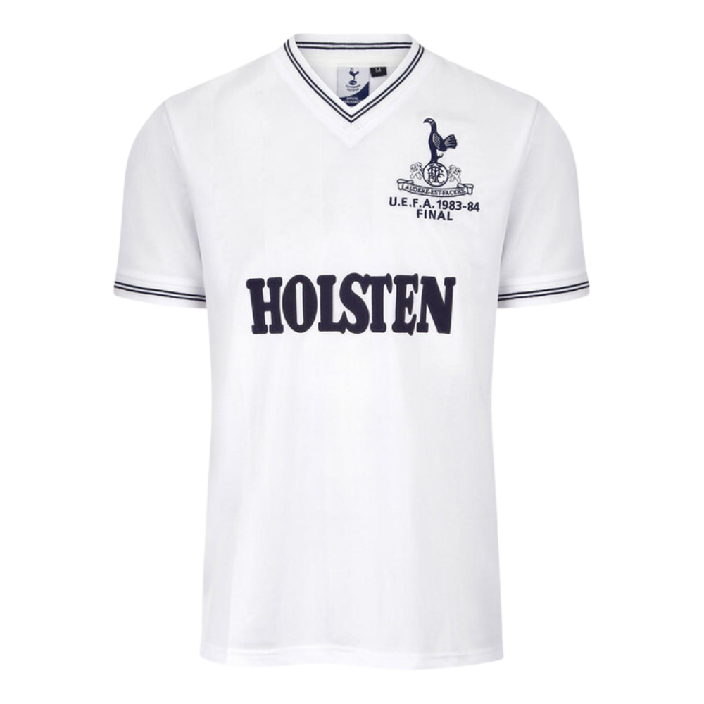 Retro 1984 Tottenham UEFA Final Home Soccer Jersey