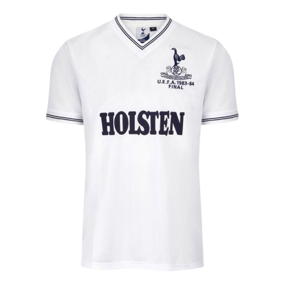 Retro 1984 Tottenham UEFA Final Home Soccer Jersey