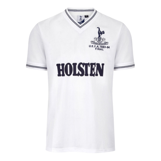 Retro 1984 Tottenham UEFA Final Home Soccer Jersey