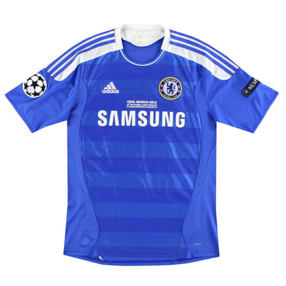 Retro 2011/12 Chelsea UCL Final Home Jersey Drogba 11