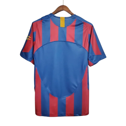 Retro 2005/06 Barcelona Home Soccer Jersey - UCL