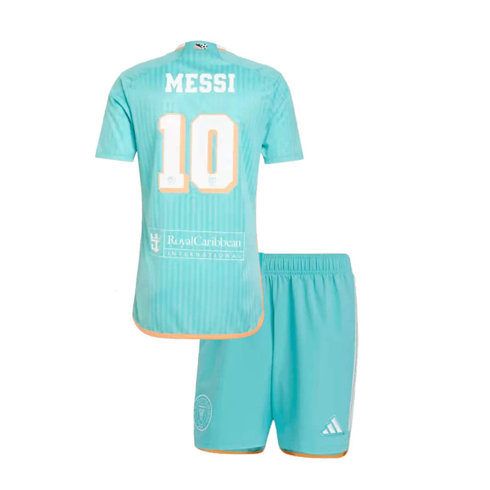 Kids MESSI #10 Inter Miami CF Third Away Soccer Jersey 2024