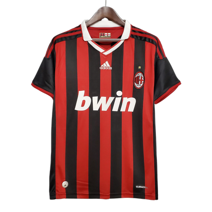Retro  2009/10 AC Milan Home Soccer Jersey
