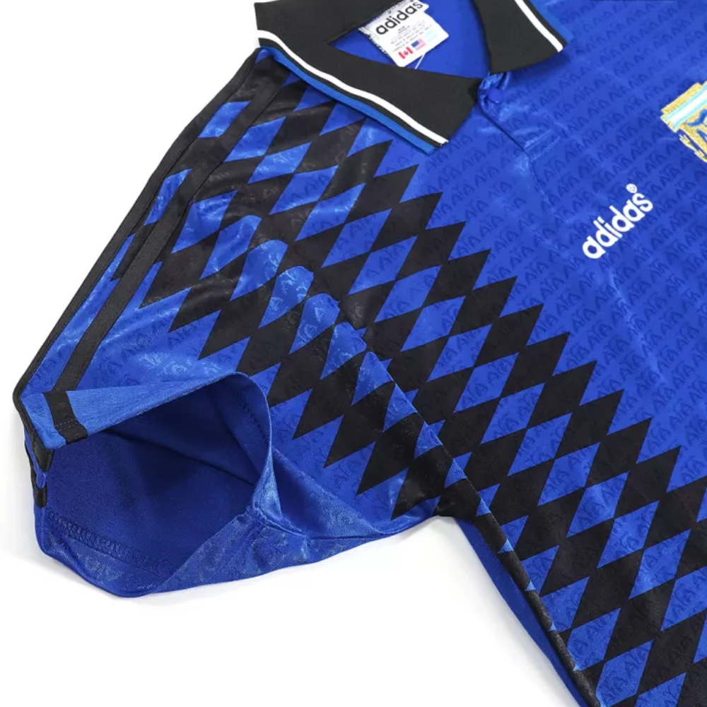 Retro 1994 Argentina Away Soccer Jersey