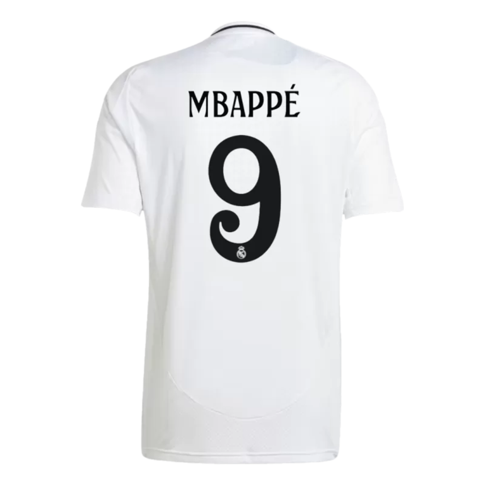 MBAPPÉ #9 Real Madrid Home Soccer Jersey 2024/25