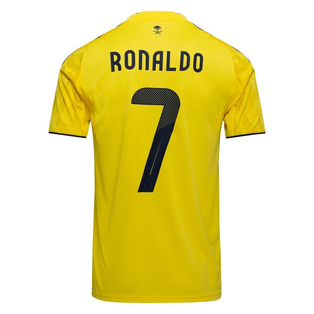 Al Nassr Home Soccer Jersey #7 RONALDO 2025/26
