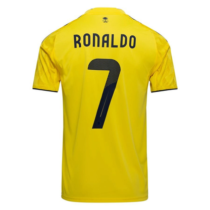 Al Nassr Home Soccer Jersey #7 RONALDO 2025/26