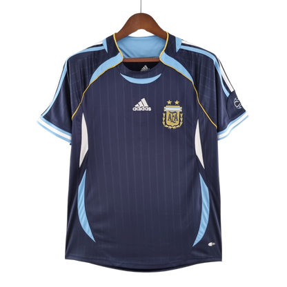 Retro 2006 Argentina Away Soccer Jersey