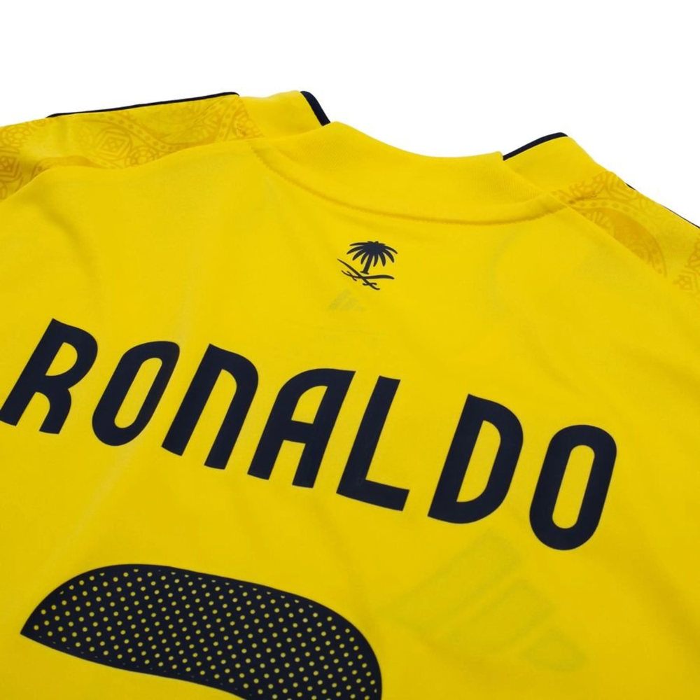 Al Nassr Home Soccer Jersey #7 RONALDO 2025/26