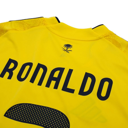 Al Nassr Home Soccer Jersey #7 RONALDO 2025/26