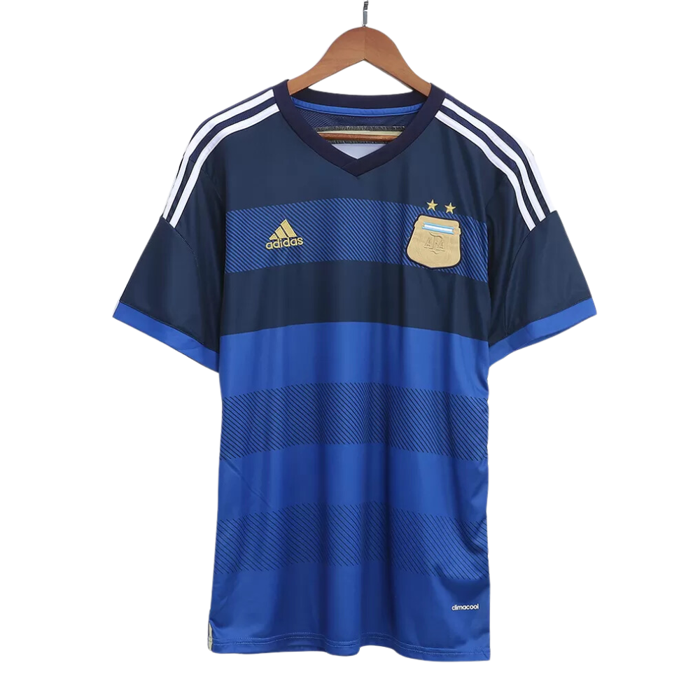 Retro 2014 Argentina Away Soccer Jersey