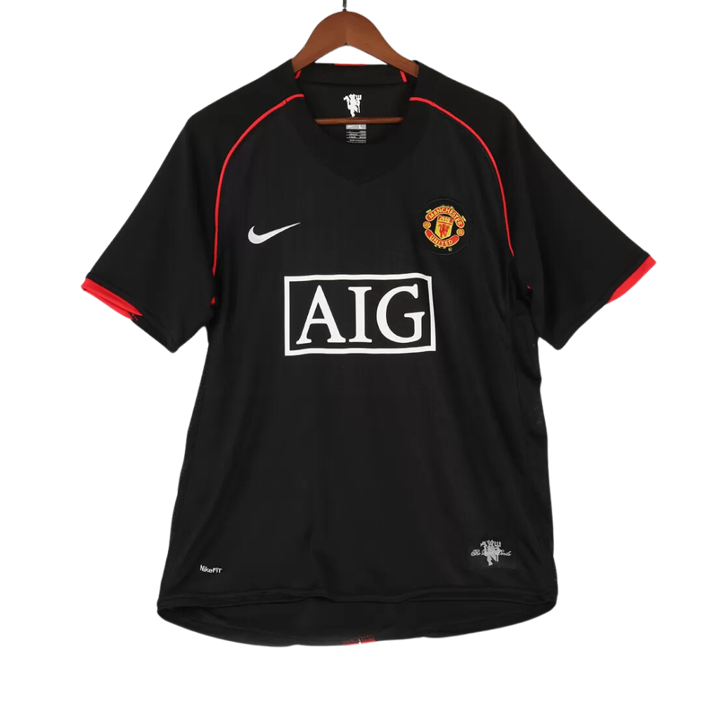 Retro 2007/08 Manchester United Away Soccer Jersey