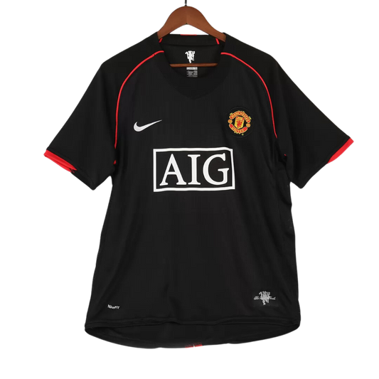 Retro 2007/08 Manchester United Away Soccer Jersey