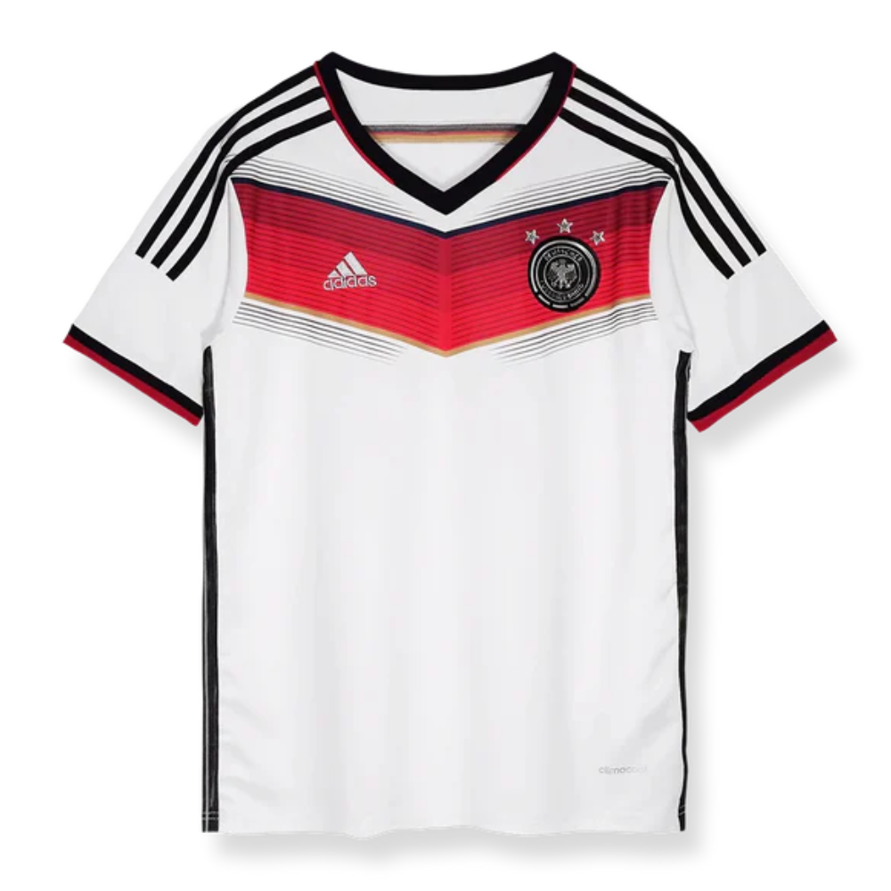 Retro 2014 Germany 3 Stars Home Soccer Jersey